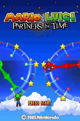 Mario & Luigi - Partners in Time (USA) (Demo) (Kiosk) screen shot title